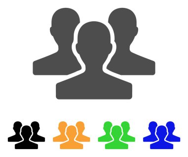 Kullanıcılar vektör simgesi