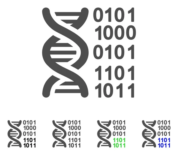 Genome Vector Icon — Stock Vector