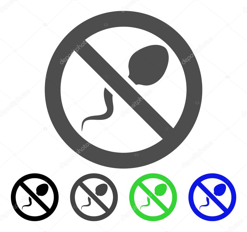 Contraception Vector Icon