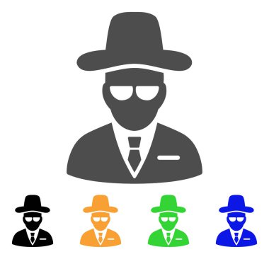 Ajan vektör simgesi