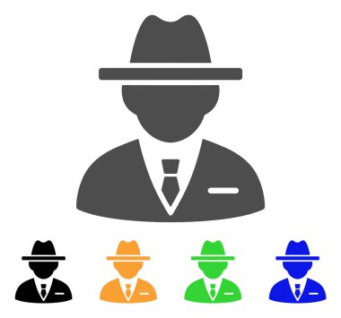 Ajan vektör simgesi