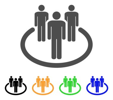 Topluluk vektör simgesi