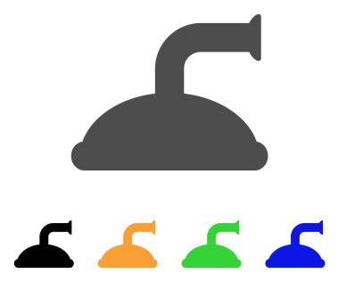 Duş Head vektör simgesi