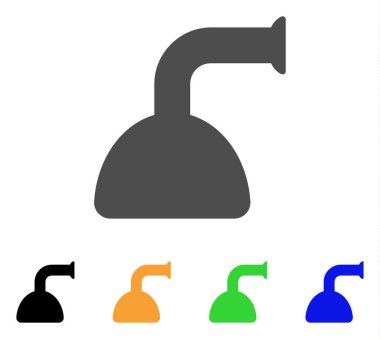 Duş Head vektör simgesi