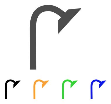 Duş boru vektör simgesi