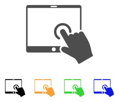 El Touch Pda vektör simgesi