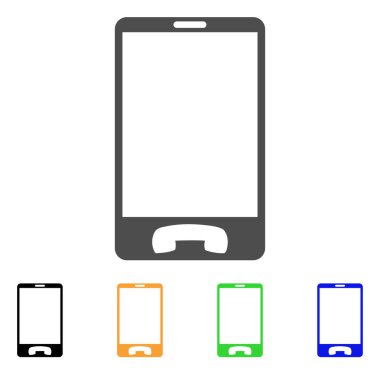 cep telefonu vektör simgesi