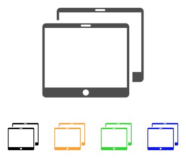 Mobil sekmeleri vektör simgesi