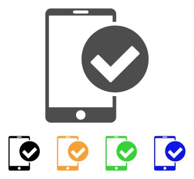 Telefon Ok vektör simgesi