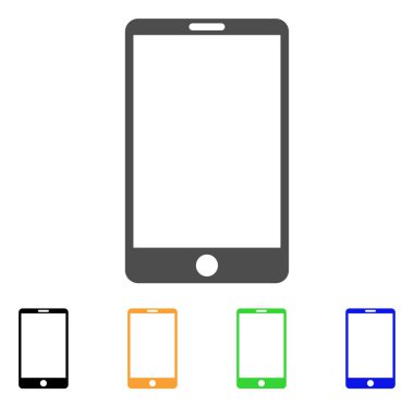 Akıllı telefon vektör simgesi