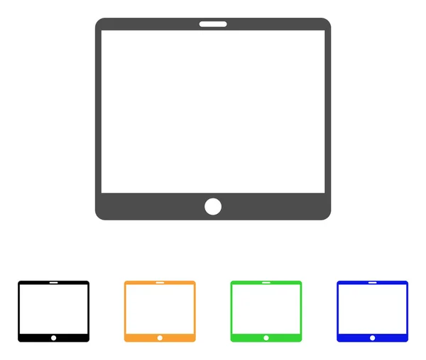 Icono del vector de la tableta móvil — Archivo Imágenes Vectoriales