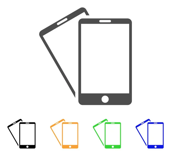 Smartphones Vector Icon — Stock Vector