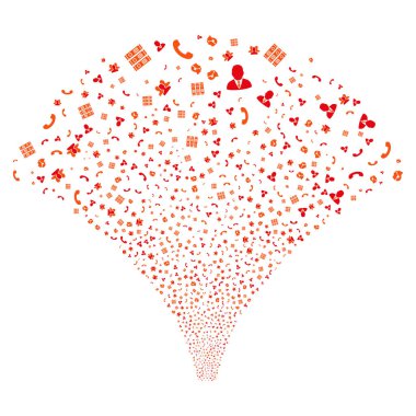 Kaynak akışı çağrı merkezi simgeleri simgeleri