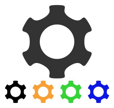 dişli vektör simgesi