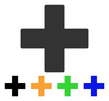 Artı vektör simgesi