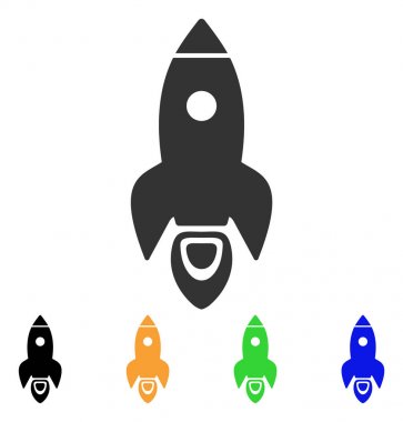 Roket vektör simgesi