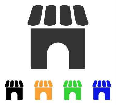 Dükkanı vektör simgesi