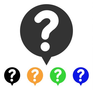 Durum balon vektör simgesi