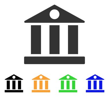 Banka oluşturma vektör simgesi