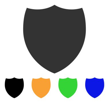 Kalkan Vektör Simgesi