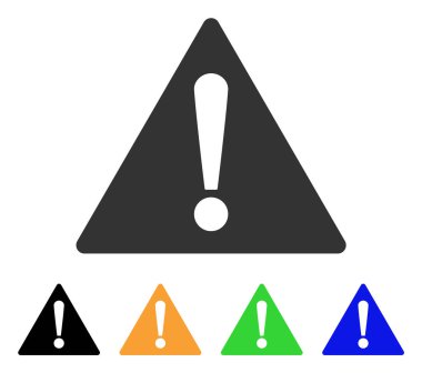 Uyarı vektör simgesi