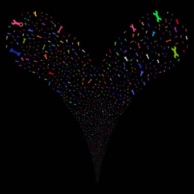 Somun anahtarları ve anahtarları çeşme dere