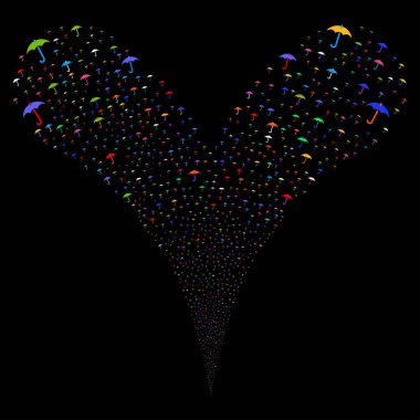 Şemsiye çeşme dere