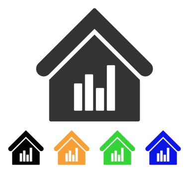 Realty Bar grafik vektör simgesi