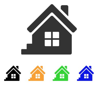 House Porch vektör simgesi