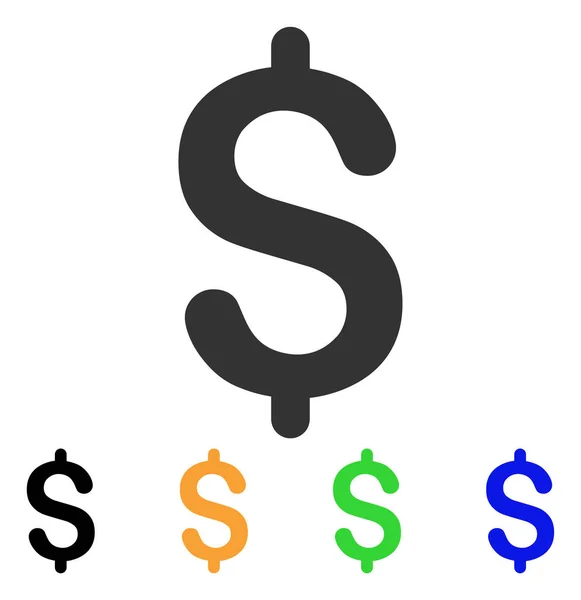 Dollar vector pictogram — Stockvector
