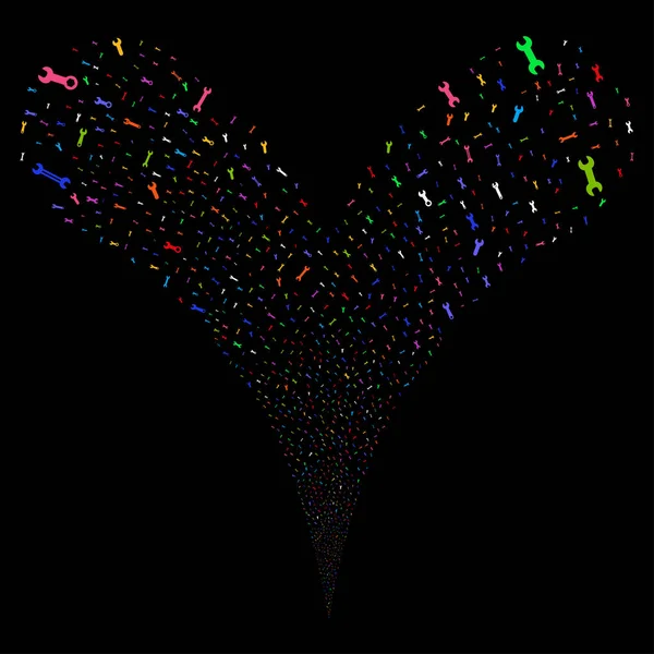 Somun anahtarları ve anahtarları çeşme dere