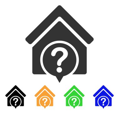 Realty devlet vektör simgesi