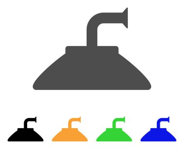 Duş Head vektör simgesi