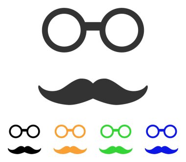 Dedesi gülümseme vektör simgesi