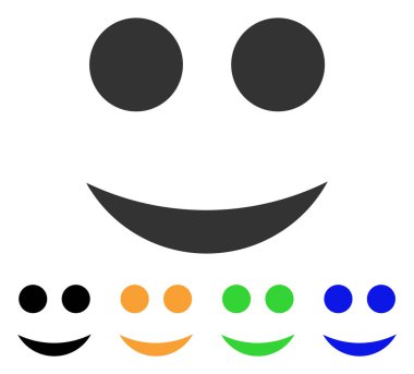 gülümseme vektör simgesi