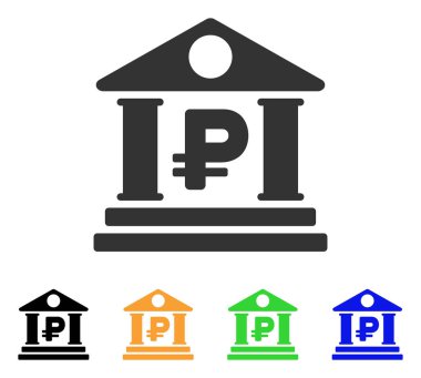 Rublesi Banka Binası vektör simgesi