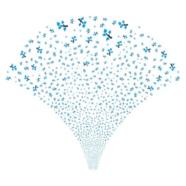 Kaynak akışı Flora Plant simgeleri