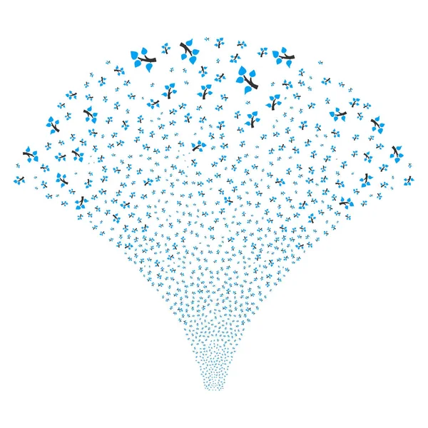 Kaynak akışı Flora Plant simgeleri