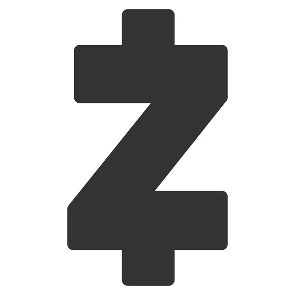 Zcash Flat Icon — Stock Vector