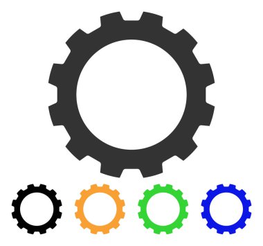 dişli vektör simgesi