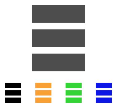 Veritabanı vektör simgesi