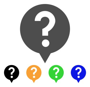 Balon vektör simge yardım