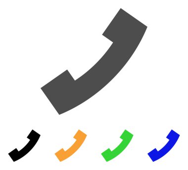 telefon alıcısı vektör simgesi