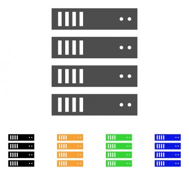 Sunucu vektör simgesi