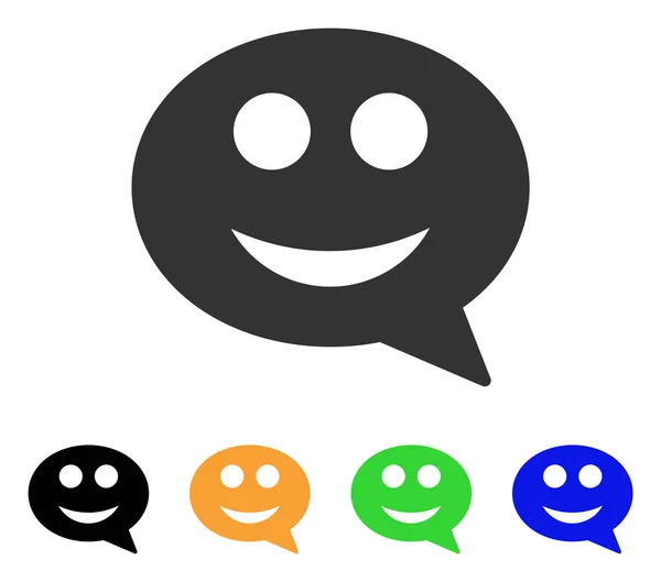 Χαμόγελο εικονίδιο Smiley μήνυμα διάνυσμα — Διανυσματικό Αρχείο