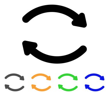 yenileme kontur simgesini