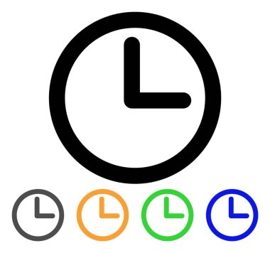 Zaman kontur simgesini