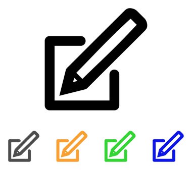 Belge kontur simgesini düzenlemek