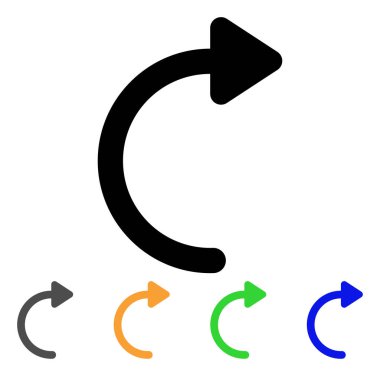 CW kontur simgesini Döndür