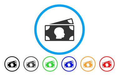 Banknot yuvarlak simge